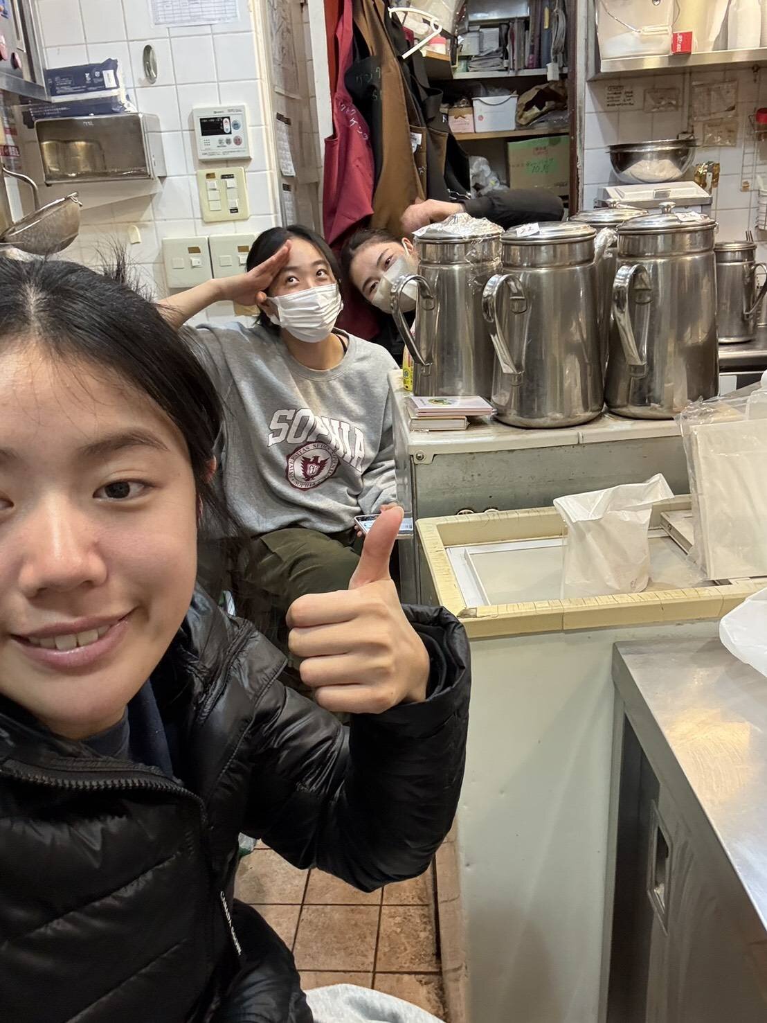 スケーターが大掃除