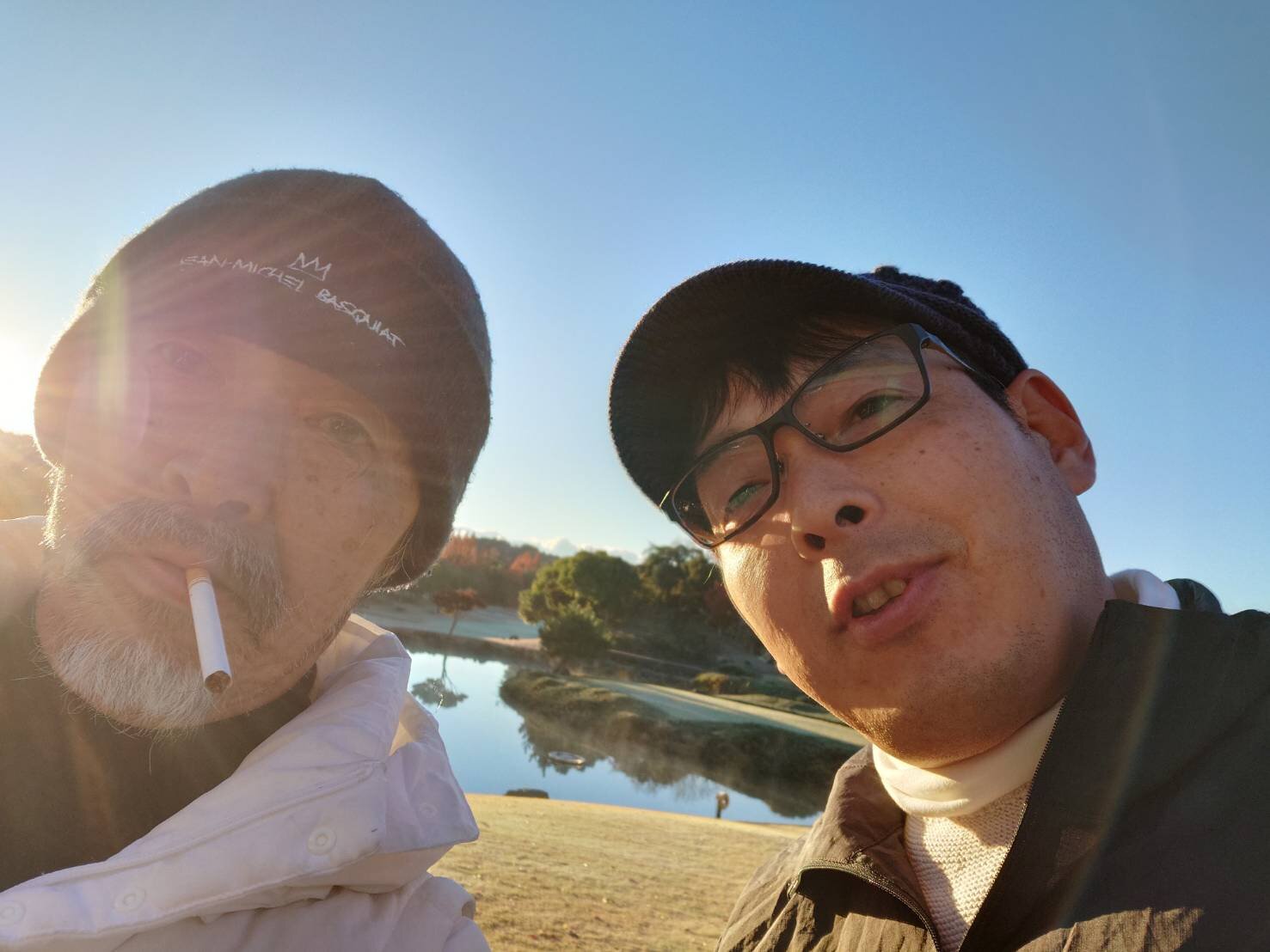 荒井さんとの一騎打ち