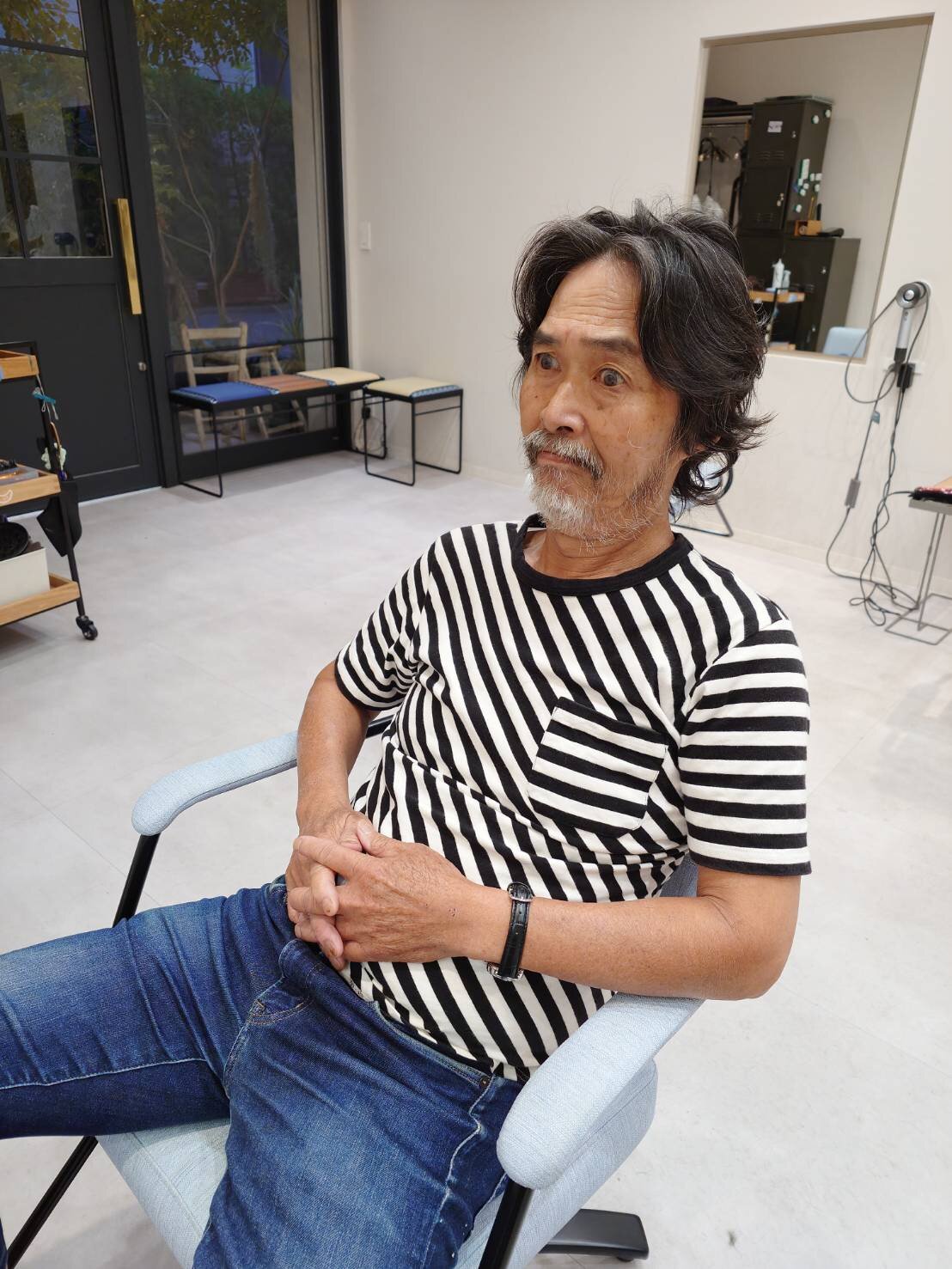 人生最後のパーマ